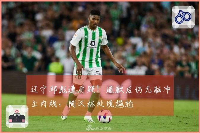 辽宁邱彪遭质疑！道歉后仍无脑冲击内线，陶汉林处境尴尬